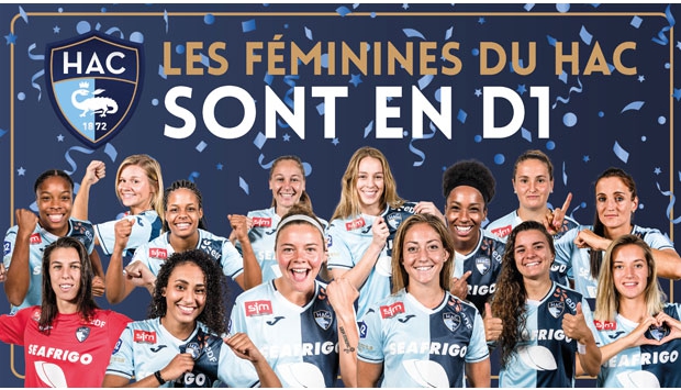 Les Féminines du HAC officiellement en Division 1 !