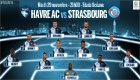 HAC - Strasbourg : le 11 de départ havrais