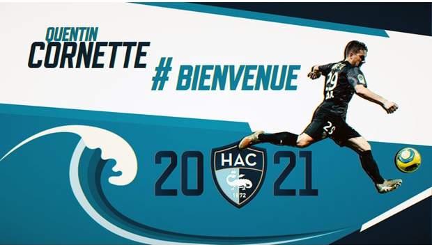 Quentin Cornette signe au HAC pour 2 saisons