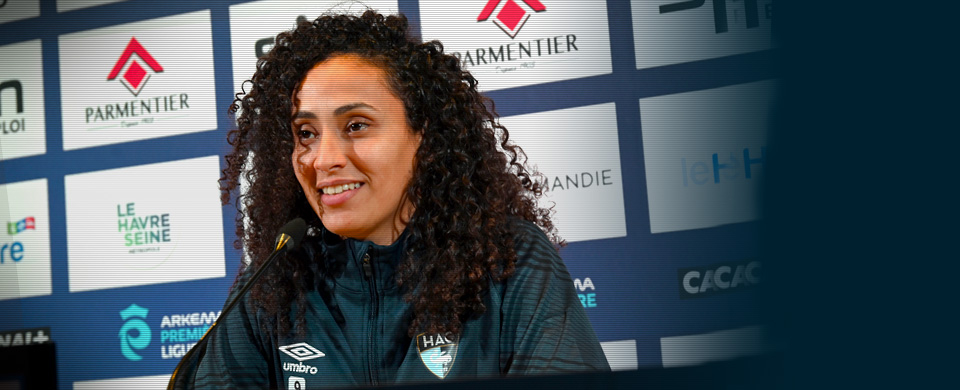 Féminines / Avant Saint-Malo - HAC : interviews de Maxime Di Liberto et d'Ikram Adjabi