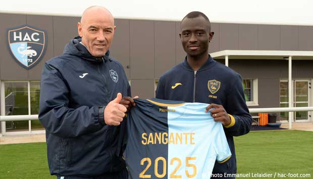 Arouna Sanganté : 1er contrat professionnel !