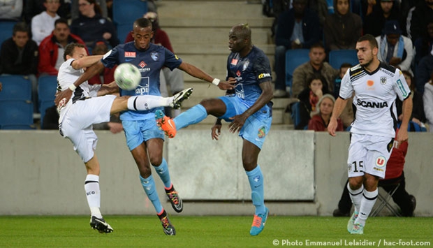 HAC - Angers : 1 - 0. La belle série continue
