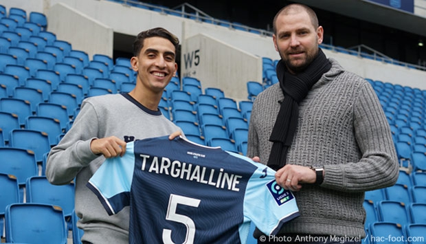 Oussama Targhalline s’est engagé avec le Havre Athletic Club