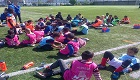 150 enfants réunis dans le cadre du HAC Mon Parrain au stade du Polygone