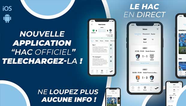 Le HAC lance son application officielle !