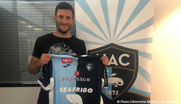 Mathieu Gorgelin, en provenance de l'Olympique Lyonnais, s'engage au HAC
