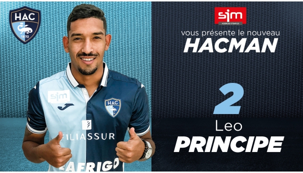 Leonardo Principe, nouveau latéral droit du Havre Athletic Club