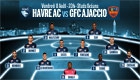 HAC - GFC Ajaccio : le 11 de départ havrais