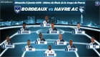Bordeaux - HAC : le 11 de départ havrais
