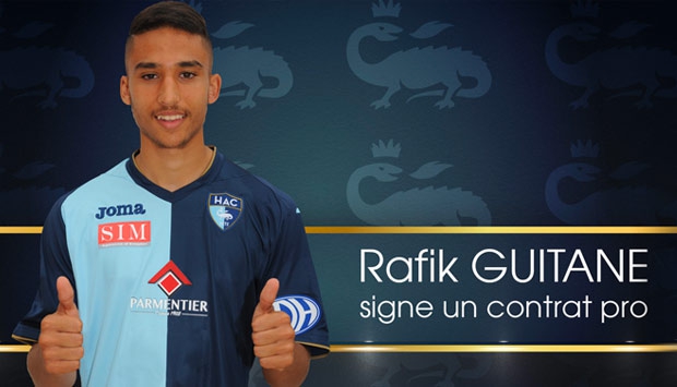 1er contrat professionnel pour Rafik Guitane