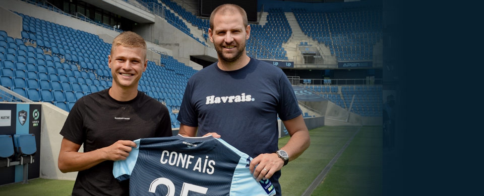 Aloïs Confais s’engage avec le Havre Athletic Club