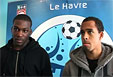 Interviewes de Loïc Nestor  et Johny Placide après leurs séléctions en Equipe de France Espoirs