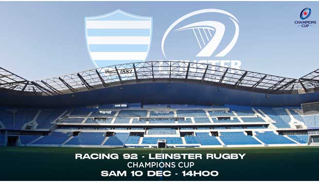 Ouverture de la billetterie Racing 92 - Leinster Rugby au Stade Océane Le Havre