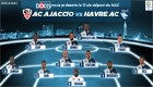 AC Ajaccio - HAC : le 11 de départ du HAC
