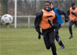 Amadou Alassane a repris l'entraînement