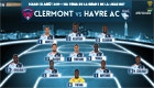 Clermont - HAC : le 11 de départ havrais