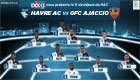 HAC - GFC Ajaccio : le 11 de départ havrais