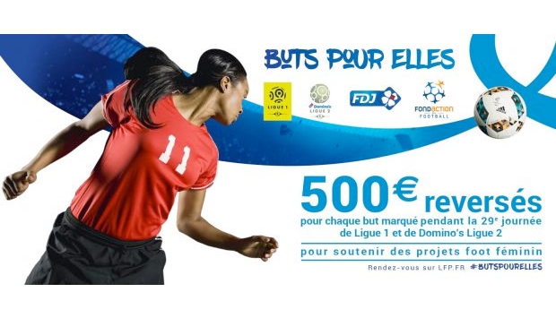 FDJ et la LFP lancent "Buts pour Elles" en faveur du football féminin