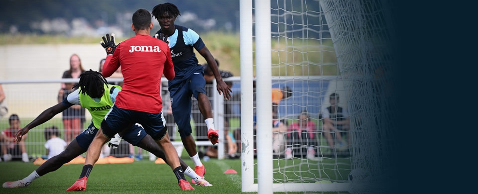 Entraînement à la Cavée pour les pros !