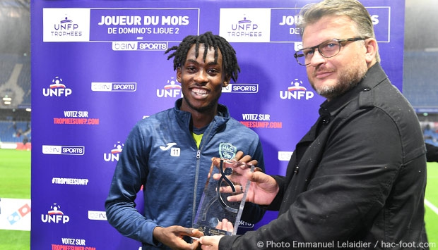 Tino Kadewere récompensé du Trophée UNFP juste avant HAC - Châteauroux