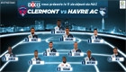 Clermont - HAC : le 11 de départ havrais