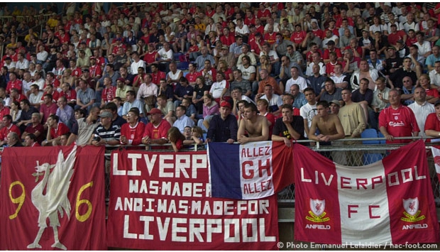 Les Reds de Liverpool face au HAC à Deschaseaux le 19 juillet