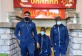 Jour de match : les images du déplacement à Rodez