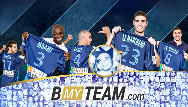 Derniers jours : Votre photo sur le maillot ciel & marine