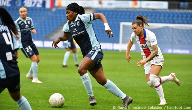 Féminines / HAC - PSG: 0 - 2. À la hauteur du rendez-vous !