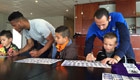 Les U11 de Grand Quevilly accueillis au CT de St Laurent