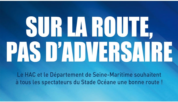 Le HAC et le Département de Seine-Maritime vous souhaitent bonne route