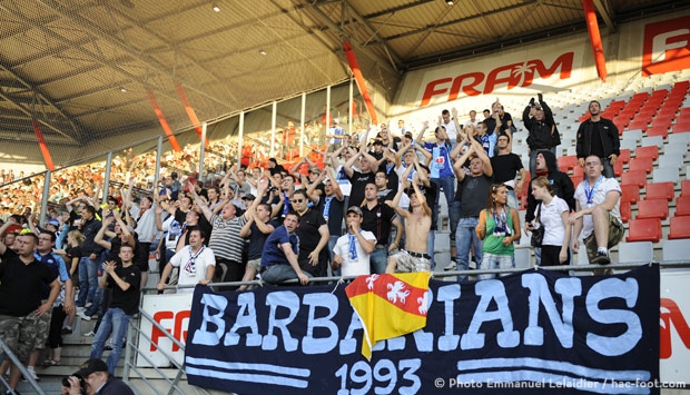 Les supporters du HAC ne se déplaceront pas à Nancy