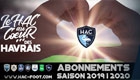 Le HAC au cœur, derniers jours pour la campagne d’abonnement 2019-2020