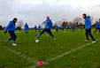 Entraînement: la dernière séance de la saison avancée de 30 minutes