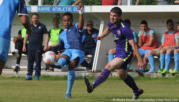CFA2 : HAC (B) - SM Caen (B): 3 - 3. Dos à dos dans le derby