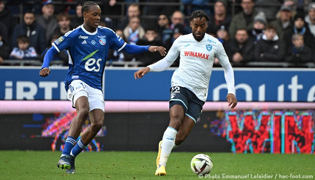 Après Strasbourg - HAC (2-1) : les stats des équipes