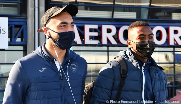 Jour de match : les images du déplacement à Rodez
