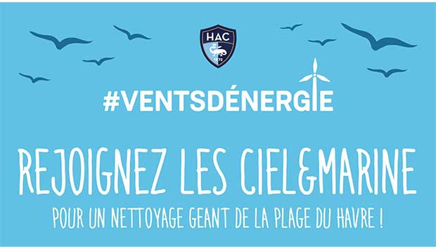 Le HAC organise un nettoyage géant de la plage du Havre !