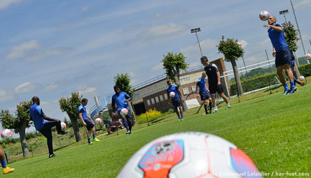La reprise de l'entraînement en photos