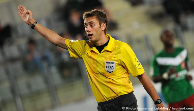 HAC - AC Ajaccio : Monsieur Clément Turpin au sifflet