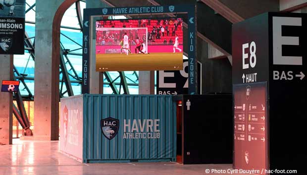 Quand les couleurs du Havre Athletic Club débarquent au Stade Océane