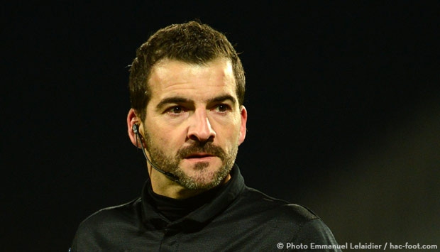 AC Ajaccio - HAC : Monsieur Sébastien Desiage au sifflet