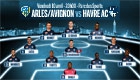 Arles/Avignon - HAC : le 11 de départ havrais