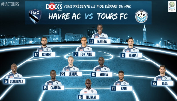 HAC - Tours : le 11 de départ du HAC
