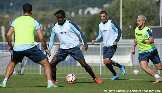 Entraînement : la séance de ce vendredi en photos