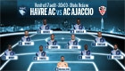 HAC - AC Ajaccio : le 11 de départ havrais