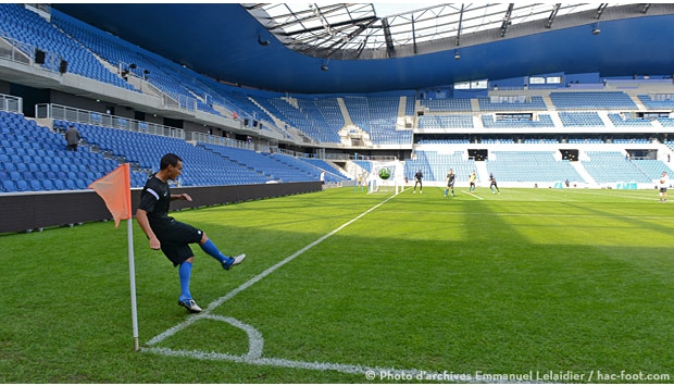 Entraînement au Stade Océane mardi matin