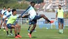 Entraînement : la séance de ce vendredi en photos