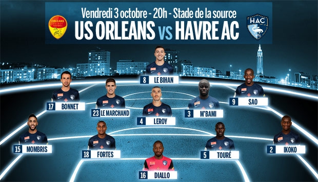 Orléans - HAC : le 11 de départ du HAC