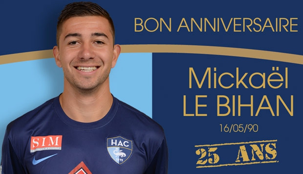Bon anniversaire à Mickaël Le Bihan